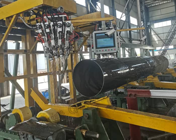 螺旋焊管超聲波自動探傷設(shè)備